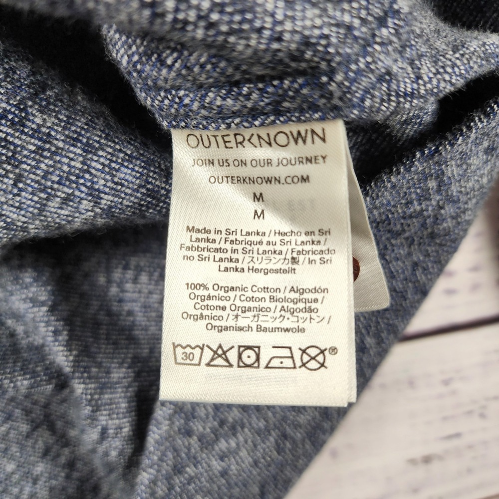 Outerknown Transitional Flannel Utility Shirt Med… - image 4